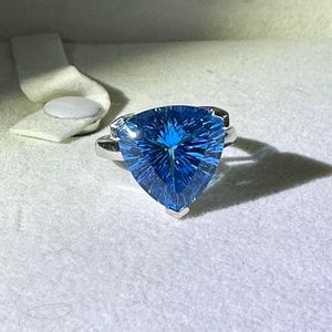 Genuine Swiss Blue Topaz